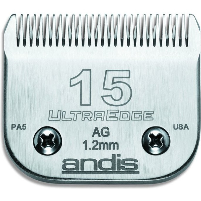 Нож ANDIS Ultra Edge №15 (1,2 мм) для стрижки животных 64072